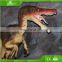 China Customized playground equipment Fiberglass Velociraptor Dinosaur
