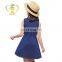 2017 Top sale spring girls demin girl dresses wholesale china