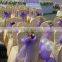 Colorful Customized Satin Wedding Party Chair Sashes