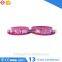 Personalized colorful custom silicone bracelet