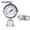 hydraulic pressure gauge price Hygienic Diaphragm needle pressure gauge