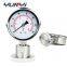 industrial gauges Hygienic Diaphragm needle pressure gauge