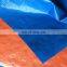 Newest waterproof hdpe sheet pe tarpaulin,manufacturing blue orange canvas tarpaulin