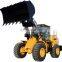 Energy saving wheel loader 5 ton for Earthmoving