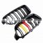 ABS  german flag color matte dual slat front grill grille intake grid for BMW M1 F20 12-IN