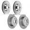 Front+Rear Drill Brake Rotors For 2008 - 2013 Toyota Highlander 4243148060