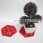 multi pockets OEM felt absorbent ceramic coasters christmas gift set embossed cup coaster