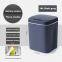 Smart trash can X5/7 white/dark gray ABS+PP, 16L, three control mode USB Charger LED light
