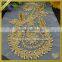 Large neckline applique, lace neck collar accessory FHA-023