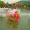 The Best Factory Price Colorful Inflatable Water Rolling Wheel,inflatable Water Walking Roller Toys for Fun