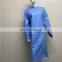 Non Woven Reinforced Medical Isolated Work Isolation Surgical Gowns for Doctors Waterproof Hospital Sterile SMS 45g Level 2 3