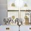 American Resin Folding Table Decoration Elephant Craft Ornaments With Alphabet Pattern For Home Decor