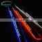 Acrylic Car LED Door Sill Scuff Plate For Dodge CHARGER DAKOTA RAM 1500 Welcome Pedal Threshold Guard Sticker Car Accessories