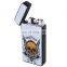 2017 New Arrival Skull Printing Different Pattern Rechargeable Dual ARC USB Lighter