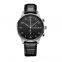 Stainless Steel Multi-function Watches Man Quartz Chronograph Watch