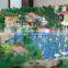 Architectural plastic scale model , water park miniature building model