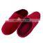quiet indoor soft cozy plush slippers with heel customization men women