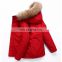Woolen Cotton Hooded Cotton Windproof Plus Size Men Eco-friendly Full Red Men's Jackets