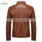 Fashion Leather Jacket Autumn Zipper Casual PU Soft Solid Motorcycle Leather Fashion Streetwear Slim Fit Jacket