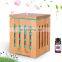 Real Bamboo 200ml Aromatherapy Pure  Essential Oils Cool Mist Ultrasonic Aroma Diffuser Air Humidifier