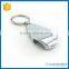 Customized blank zinc alloy keychain wholesale