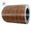 hot dipped gi prepainted steel coil ppgi 3d wooden matt ppgl for decoration