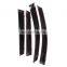 Stainless Steel Car Weather Shield 4 Door Window Visors Auto Side Window Deflectors Door Sun Rain Vent Visor For CR-V