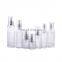 20ml  30ml 40ml 50ml 60ml 80ml 100ml glass bottles or frosted bottles with silver or gold skirt treatment pump