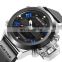 RISTOS 9391 Men Quartz Digital Dual Display Sport Watches Fashion Silicone Strap Week Time Display Wristwatch