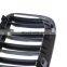 Gloss Black Double Slat Kidney Front Grille Grill Kidney For BMW E63 E64 2005 - 2010 630i 650i