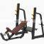 Commercial horizontal and inclined bench press gym dedicated weightlifting bed and barbell comprehensive training device