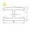 ZHONGLIAN Customization Marine Boat Aluminium Profile H shape Industry Boat Masts Aluminum Profile