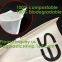 100% Compostable Material Slider Grip Bag PLA Biodegradable Corn Starch Compostable Slider Lock Bag For Food Storage
