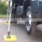 100% HDPE crane outrigger pad road mat truck crane leg support pads plastic shim plate