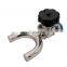 Stainless Steel Sanitary U-Type Manual Biopharmaceutical Diaphragm Valve