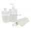 Travel hand toiletries cosmetic makeup liquid matte plastic packaging clear stand up pouch bags set with spout