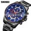 quartz watch stainless steel 9250 watch and bracelet set skmei fashion men sports watches high quality men hour