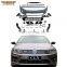 Automotive Body Parts Car Bumper For Volkswagen CC Upgrade R-Line PP Body Kits Grille Side Skirt Flog Lamp Frame Rear Diffuser