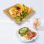 Bamboo Wood Salad Bowl Set With 2 Server Utensils For High Quality