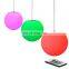 restaurant nightclub hotel coffee house design christmas outdoor outside decoration pendant hanging ball sphere lights lamp