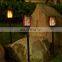 4 Pack IP65 Waterproof Garden Pathway LED Solar Torch Light with Flashing Flames