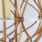 High Quality Candle Holder Rattan Natural Table Lantern Candlestick Holder in Bulk European Style Vietnam Supplier