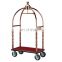 Sales Promotion Luxury 5 Star Lobby Luggage Cart Royal Polo Luggage Trolley/ Hotel Luggage Trolley Cart