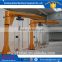 supply best BX series wall type jib cranes with hoist 2Ton