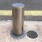 UPARK Business Parks Access Control Retractable Stainless Steel Remote Control Parking Barrier Battery Powered Bollard