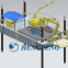 Modular Pontoon Crane Transportation Barge/Floating Working Platform Carrier/Cargo Deck Barge Support Crane Operate Dredging in Inland River Lake