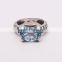 BLUE TOPPAZ Ring,925 sterling silver jewelry wholesale,WHOLESALE SILVER JEWELRY,SILVER EXORTER,SILVER JEWELRY FROM INDIA