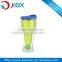 clear plastic double wall beer mug