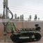 HF100YA2 bore hole drilling rig, small crawler type DTH hammer drilling rig
