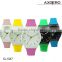 2014 TOP Selling colorful silicone watch band Wrist Watch for teenager